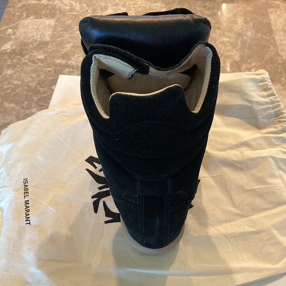 Black Isabel Marant Bekett Sneaker - Picture 3 of 3